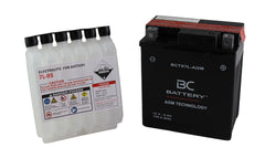 BCTX7L-AGM| Batteria Moto AGM, YTX7L-BS, 12V, 6Ah, CCA: 100Amp, 150x70x130mm - BC Battery Italian Official Website