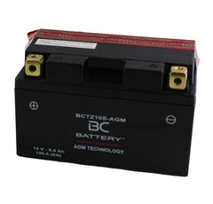 BCTZ10S-AGM| Batteria Moto al AGM,YTZ10S, 12V, 8,6 Ah, CCA:190Amp,150x87x93mm - BC Battery Italian Official Website