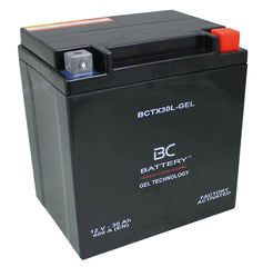 BCTX30L-GEL| Batteria Moto al GEL,YIX30L-BS,12V,30 Ah, CCA: 400Amp,167x126x174mm - BC Battery Italian Official Website