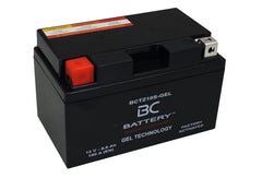 BCTZ10S-GEL| Batteria Moto al GEL,YTZ10S, 12V, 8,6 Ah, CCA:190Amp,150x87x93mm - BC Battery Italian Official Website