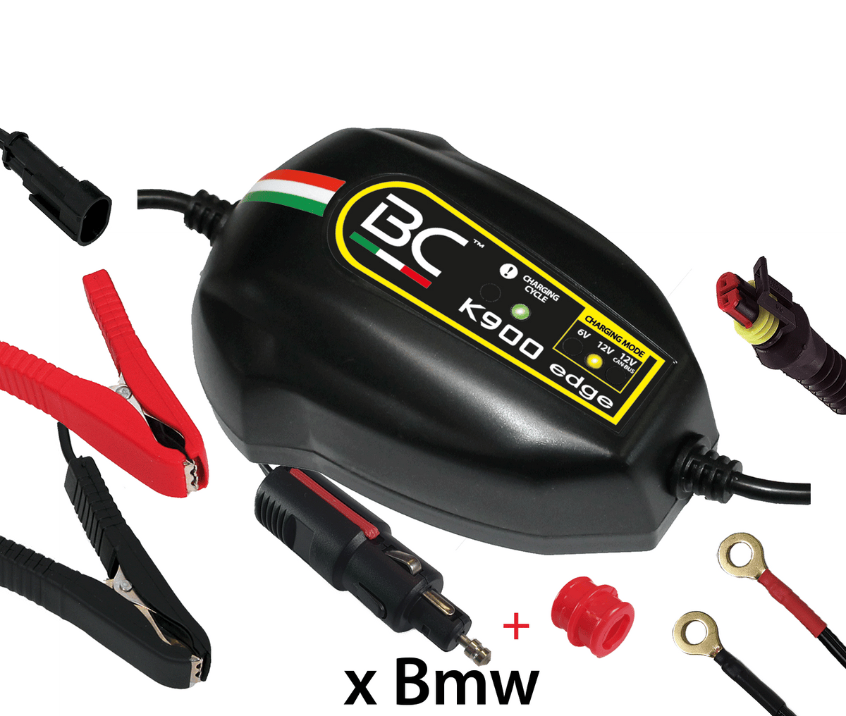 K900 EDGE, Chargeur et Mainteneur de Batterie BMW avec système Can-Bus 6V / 12V 1 Amp