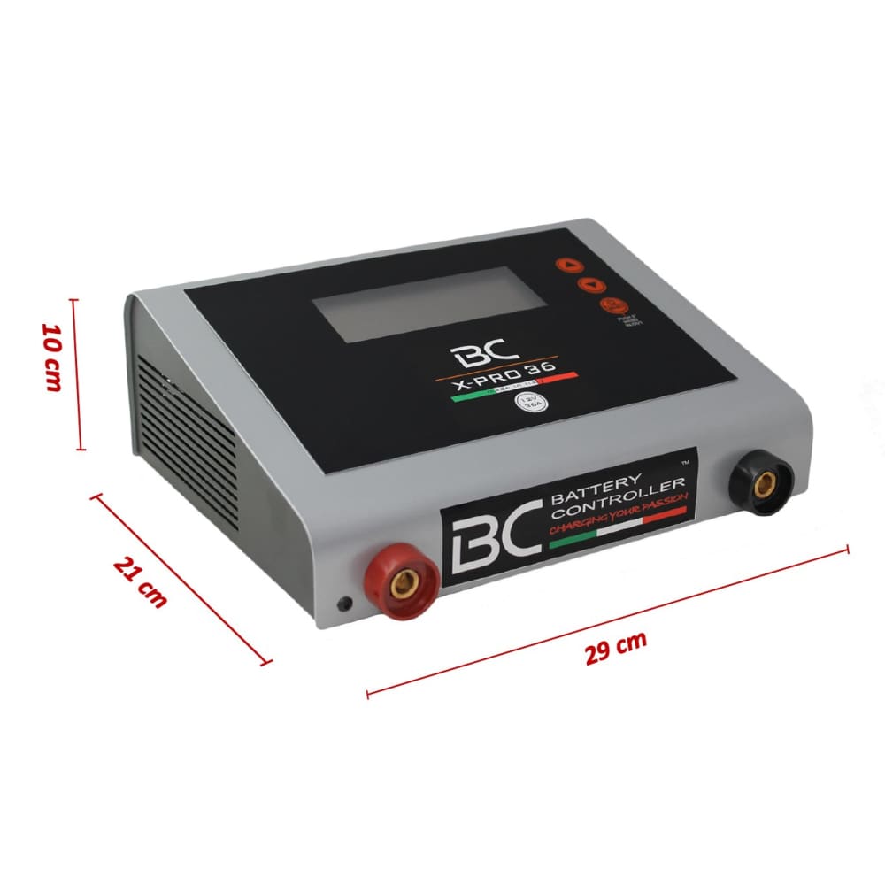 Caricabatteria e Stabilizzatore Professionale con Modalità Showroom 12V 36A - BC X-PRO 36 - BC Battery Controller